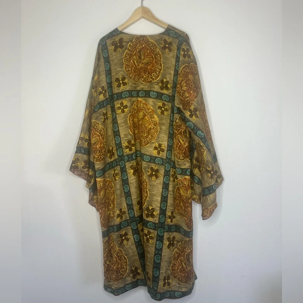 Elegant Multicolor Kimono Jacket - Picture 14 of 14